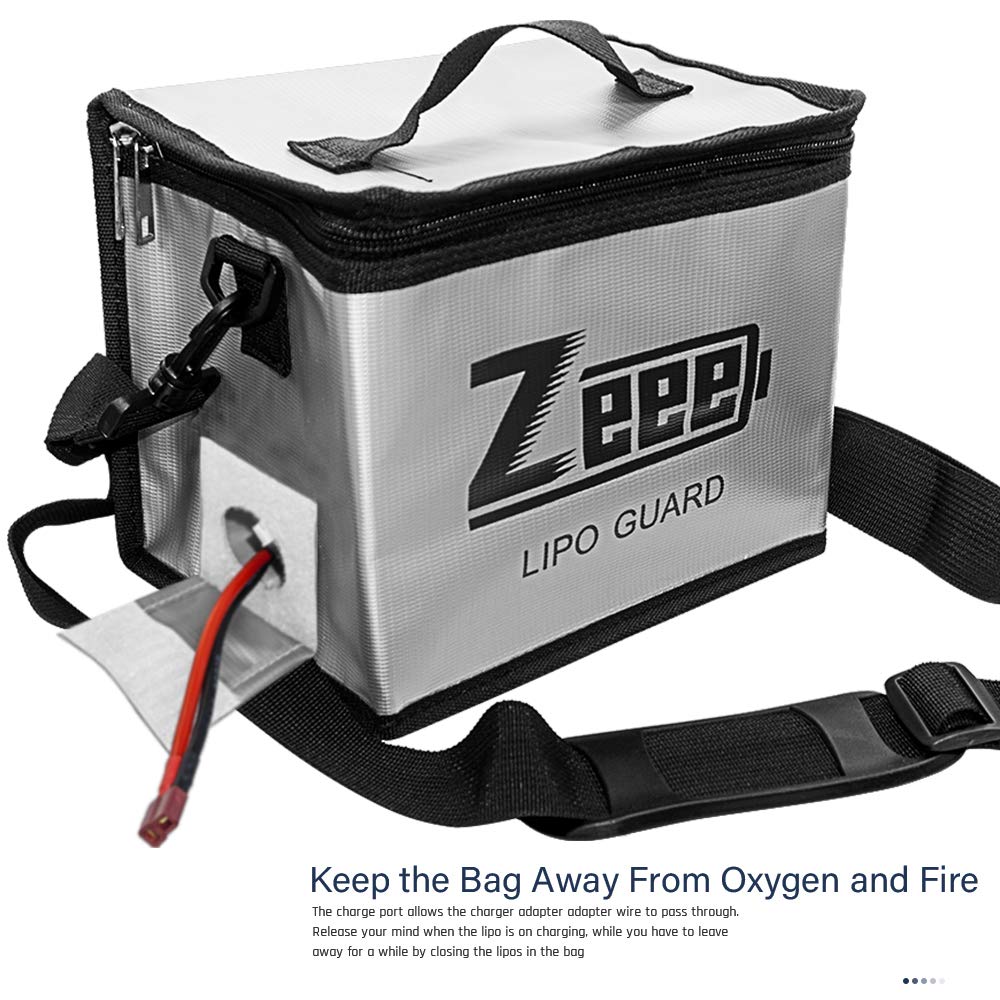 Zeee Lipo Battery Safe Bag 215 - đánh giá và giá Drone Battery Bag
