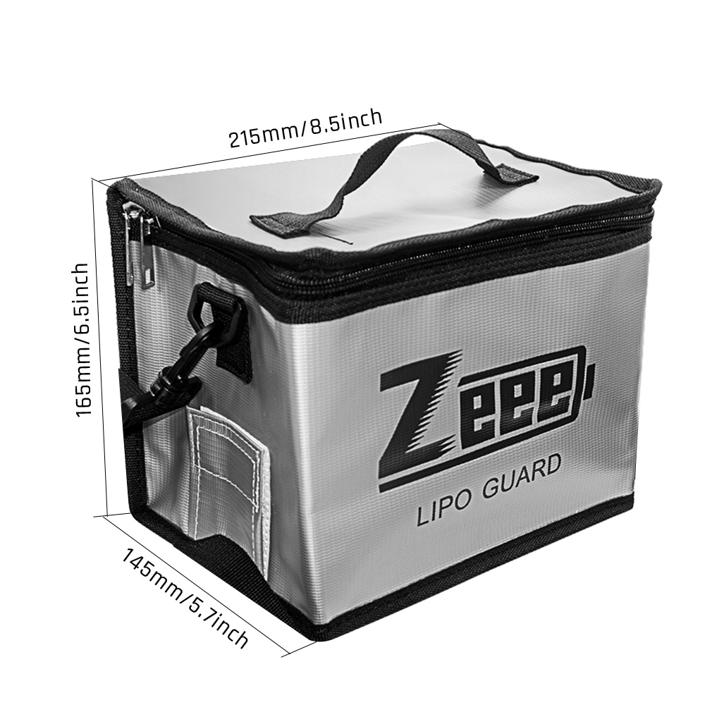 Zeee Lipo Battery Safe Bag 215 - đánh giá và giá Drone Battery Bag