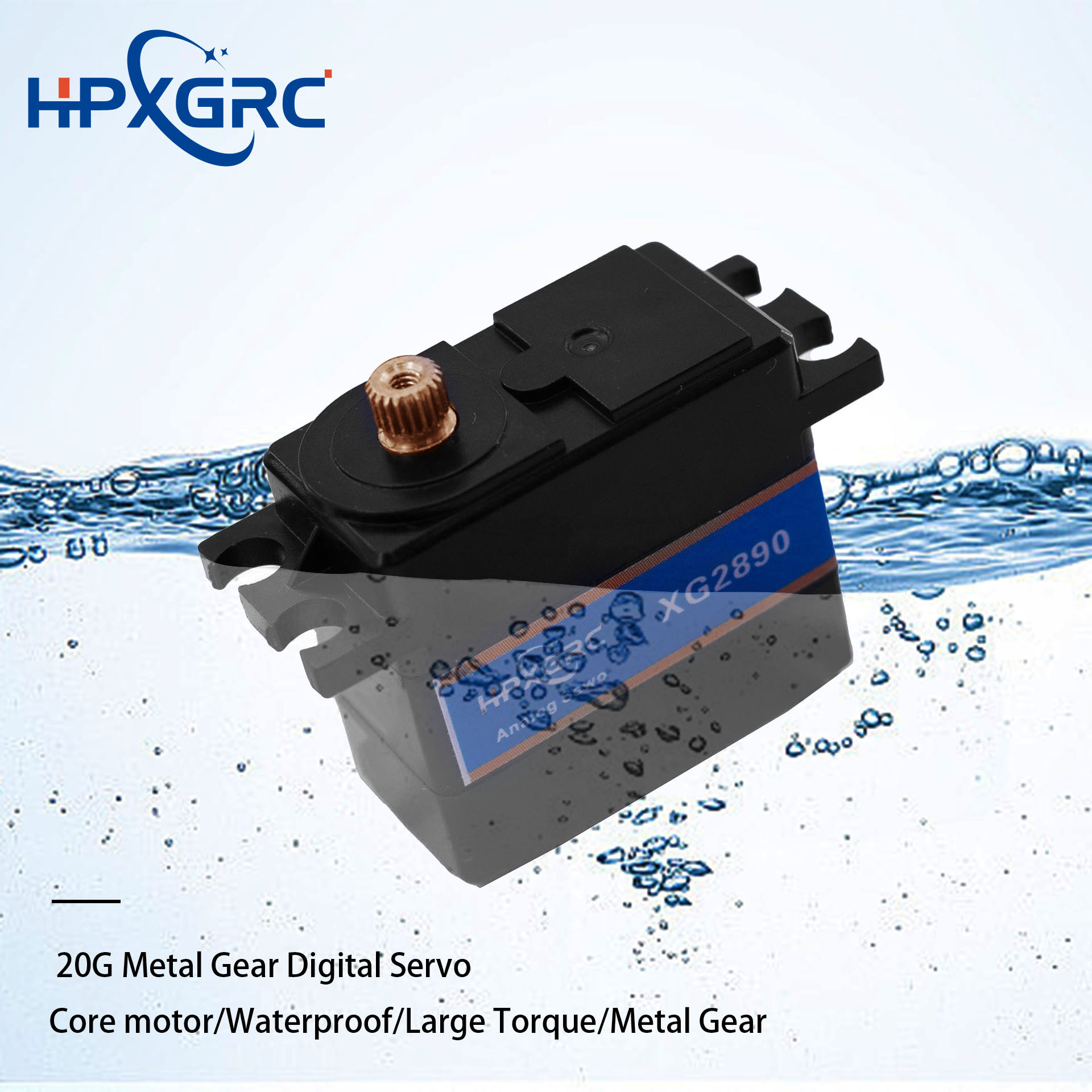 HPXGRC Waterproof Servo 9g 17g - đánh giá và giá Drone Battery Plate