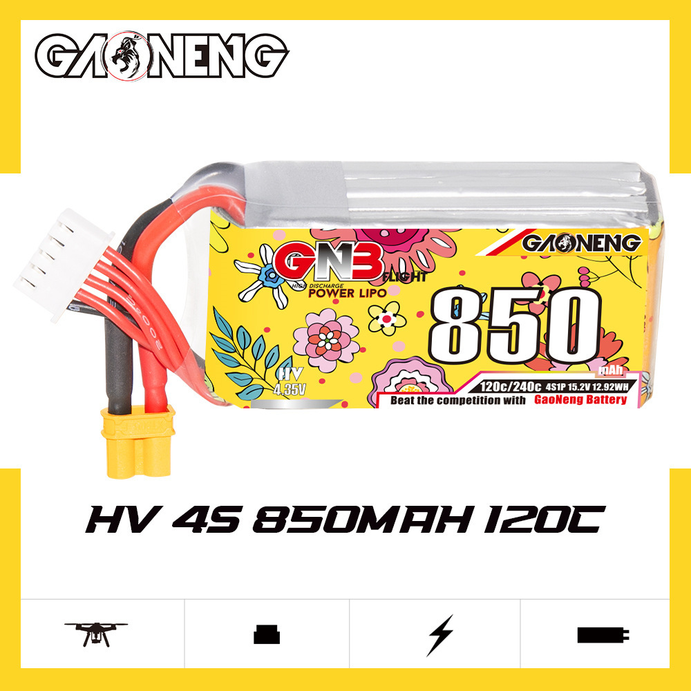 Upgraded GNB 4S 15.2V 850mAh L - đánh giá và giá Drone Battery Balance Charger