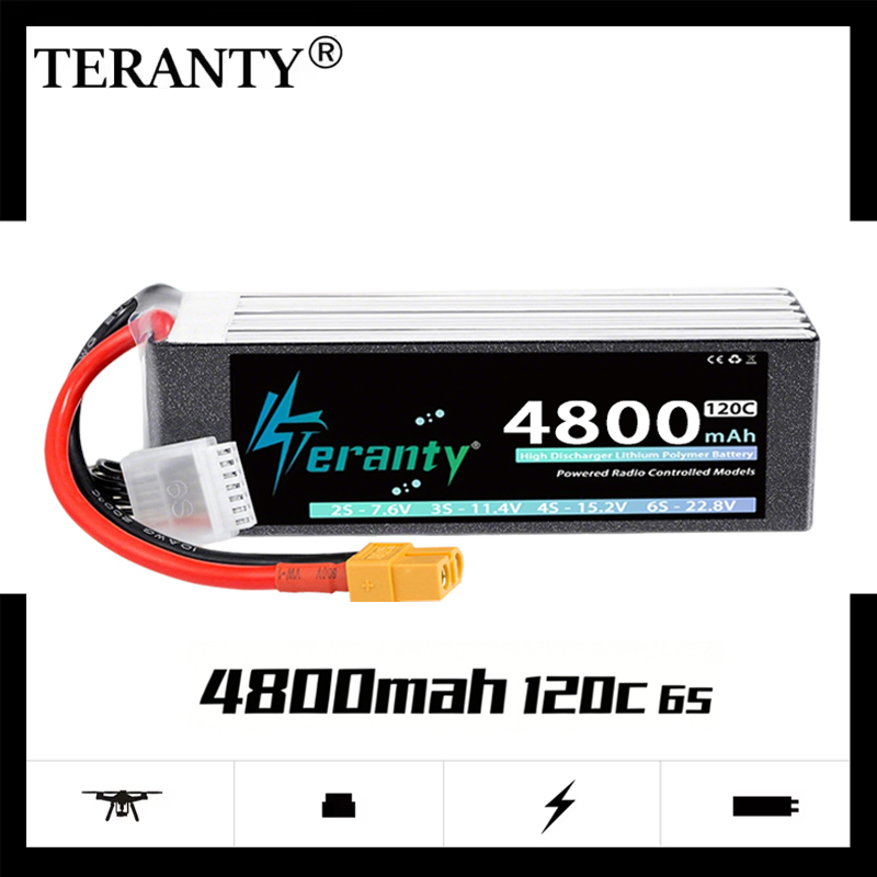 TERANTY 6S 4800mAh Lipo Batter - đánh giá và giá Drone Battery Plate