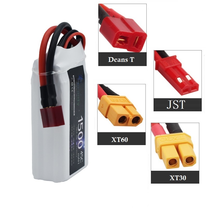 3S 11.1V Lipo Battery Deans XT - đánh giá và giá Drone Battery 4S